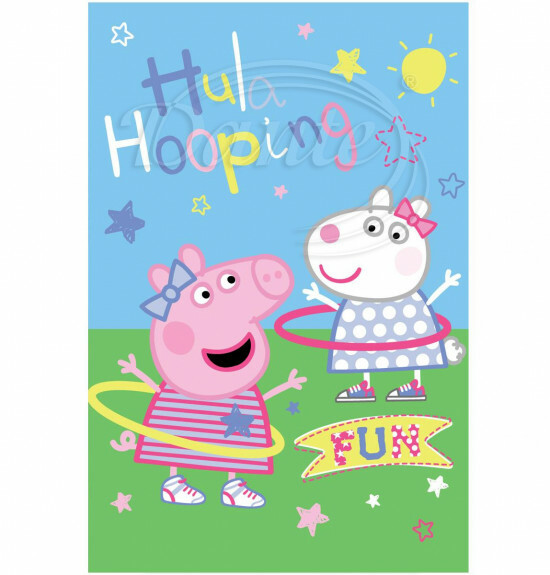 Detská flísová deka Prasiatko Peppa - ART16707
