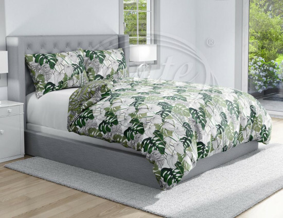 Obliečky Monstera zelené - LS330090hl