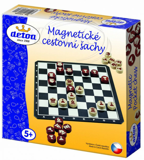 Magnetický cestovný šach - magcestšach/hl