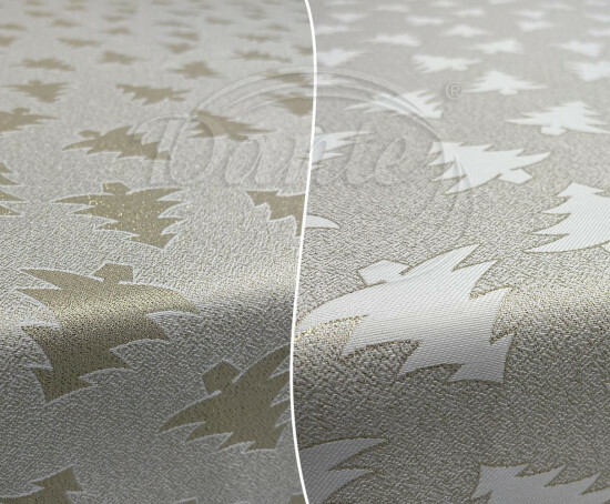 Vianočný obrus strom zlatý - stromzla/hl