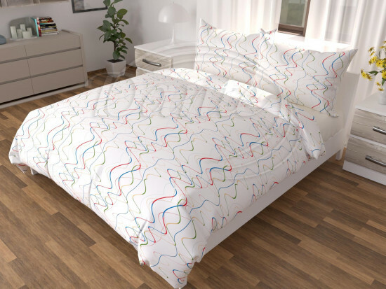 Obliečky VLNY kolor - LS2460/hl