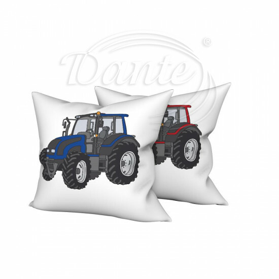 Obliečka Traktor modročervená - ART23567