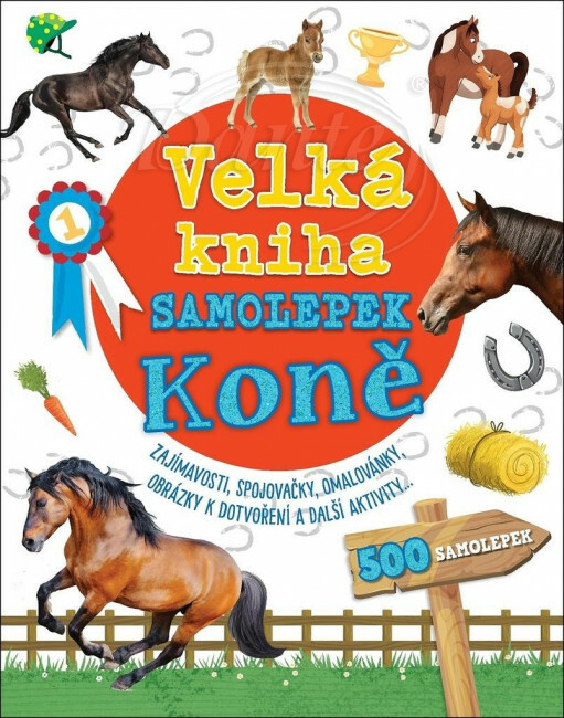 Veľká kniha samolepiek Kone - VKSK/hl