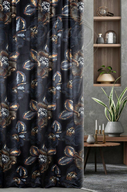 Dekoračná látka Velvet 387335 na závesy, vankúšiky - E387335/hl