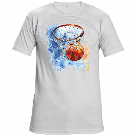 Tričko biele Basketbal - TRČ/0004/hl