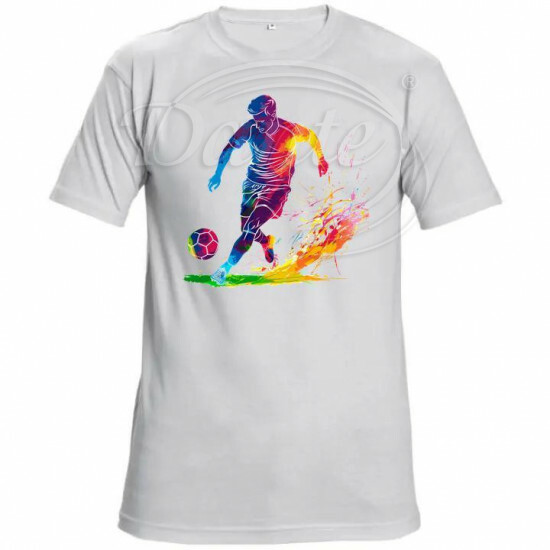 Tričko biele Futbalista - TRČ/0006/hl