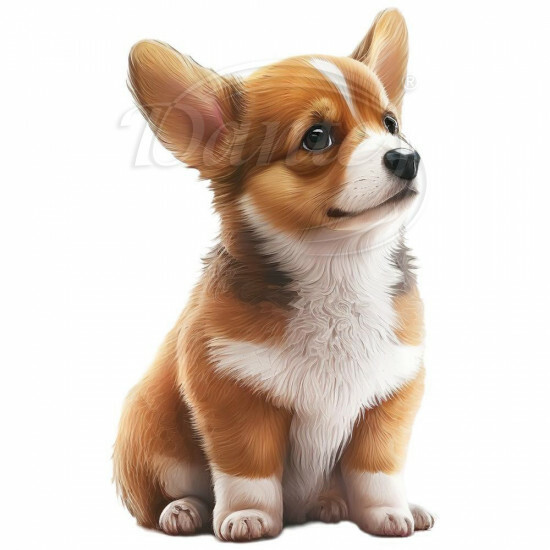 Nažehlovačka Corgi šteňa - NAŽ181/hl