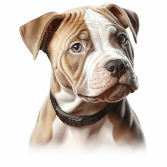 Nažehlovačka Pitbull šteňa hnedé - NAŽ265/hl