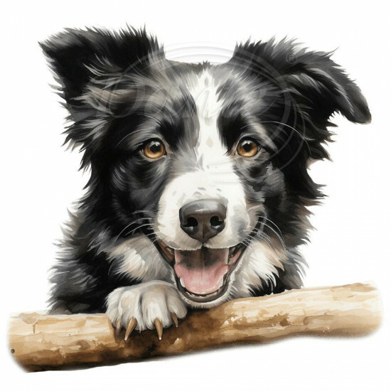 Nažehlovačka Border Collie šteňa - NAŽ167/hl