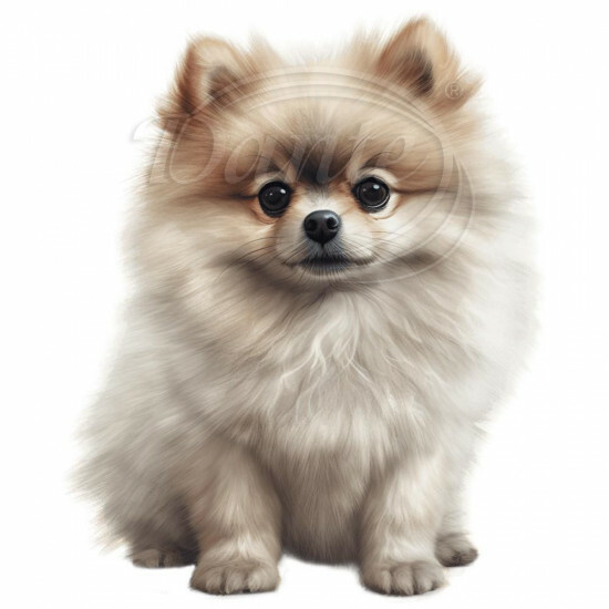 Nažehlovačka Pomeranian svetlý - NAŽ269/hl