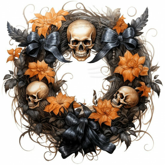 Nažehlovačka Veniec Halloween - NAŽ513/hl