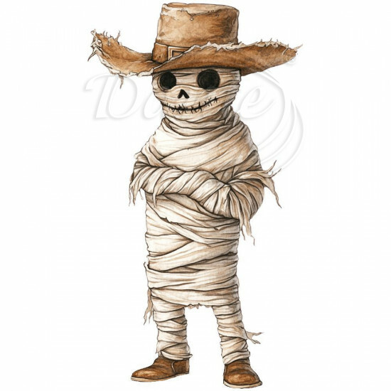 Nažehlovačka Kovboj Halloween múmie - NAŽ479/hl