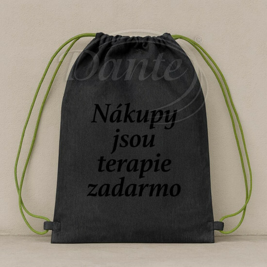 Vak na ramená Nákupy sú terapie zadarmo - VR2523/hl