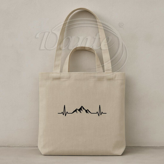 Taška béžová Hory ekg - TAS2503/hl