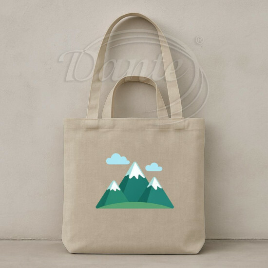 Taška béžová Hory maľované - TAS2507/hl