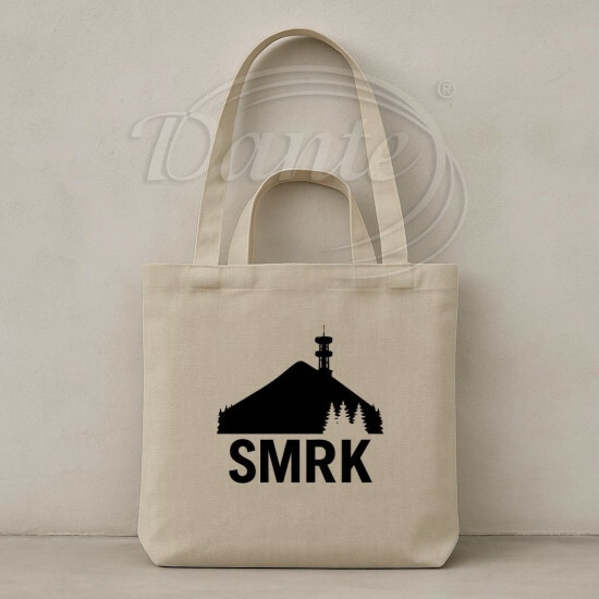 Taška béžová Smrek text - TAS2527/hl