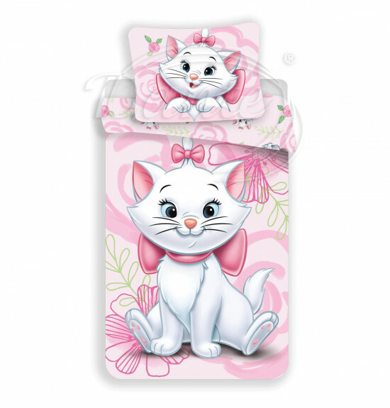 Obliečky Marie Cat pink - LS9281/hl