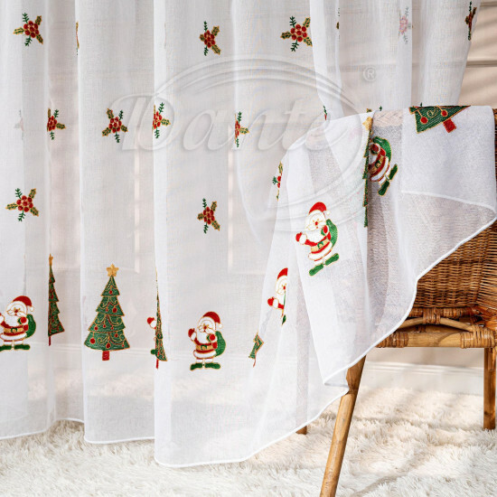 Záclona Santa vyšívaná s olovkom - Z425051/hl