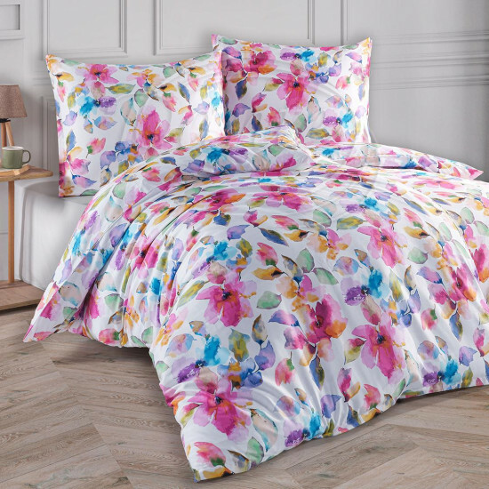 Obliečky Akvaflor bavlnený satén - LS331974/hl