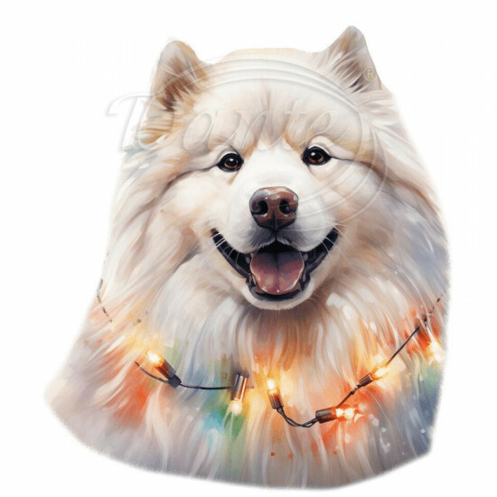 Nažehlovačka Samojed a svetielka - NAŽ602/hl