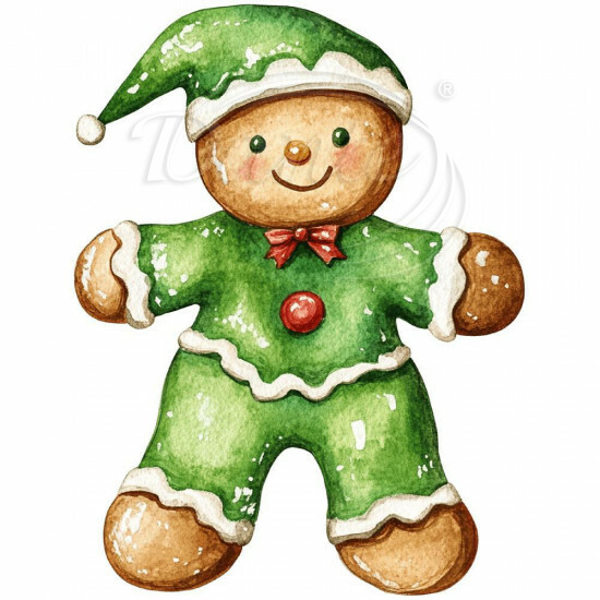 Nažehlovačka Perníček zelený - NAŽ599/hl