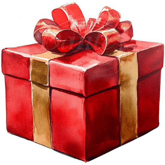 Nažehlovačka Darček červený - NAŽ565/hl