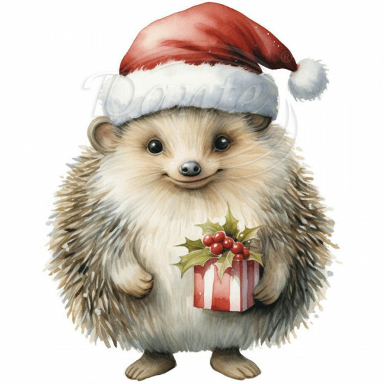 Nažehlovačka Ježko s darčekom - NAŽ568/hl