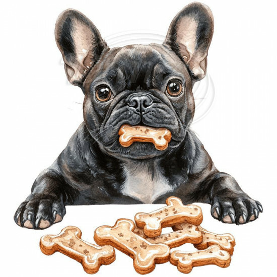 Nažehlovačka Buldoček a vianočné pečivo - NAŽ560/hl