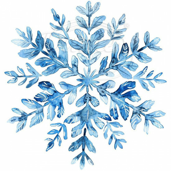 Nažehlovačka Vločka snehová - NAŽ631/hl