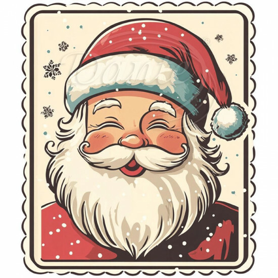 Nažehlovačka Známka Santa - NAŽ636/hl