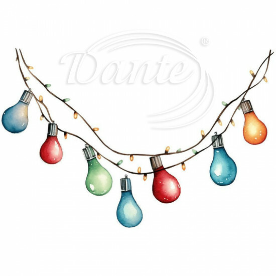 Nažehlovačka Svetielka vianočné - NAŽ617/hl