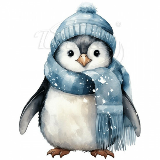 Nažehlovačka Tučniak so šálom - NAŽ621/hl