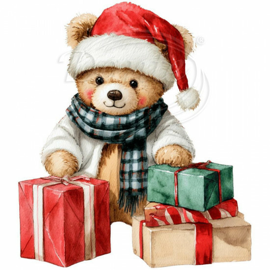 Nažehlovačka Macko s darčekmi - NAŽ643/hl