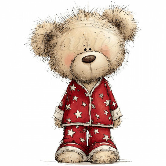 Nažehlovačka Macko v pyžamku - NAŽ650/hl