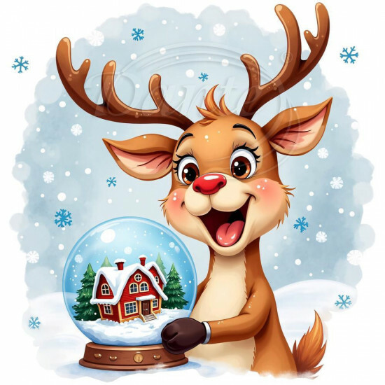 Nažehlovačka Sobík v zime so snežitkom - NAŽ672/hl