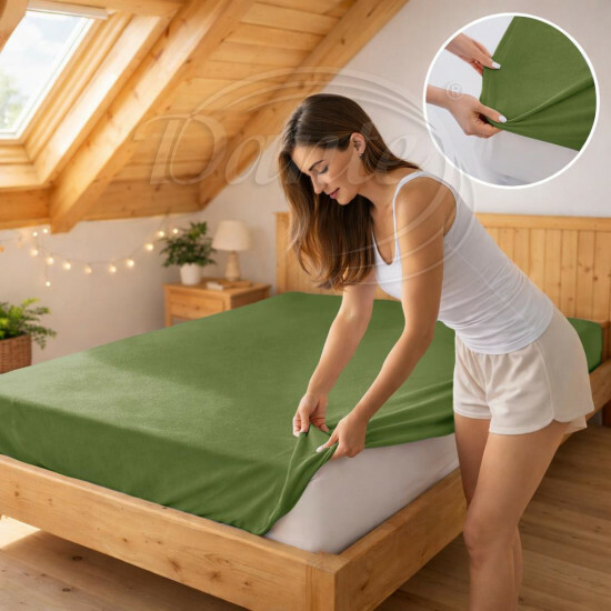 Plachta jersey kaki 39 - ART13802