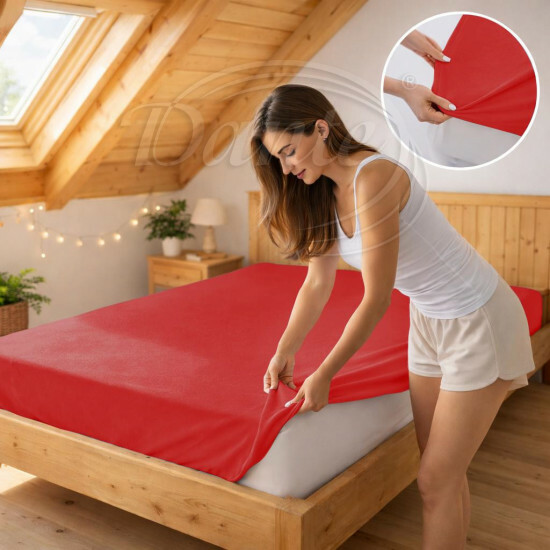 Plachta jersey červená 26 - ART13792