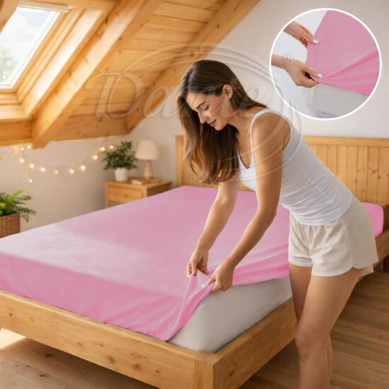 Plachta jersey ružová 11 - ART13806