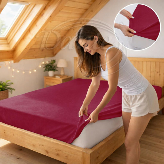 Plachta jersey vínová 28 - ART13793