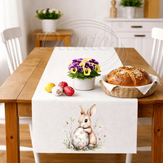 Obrus ​​veľkonočný zajačik a vajíčko - UVEL/26/013