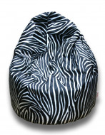 Sedací vak Zebra