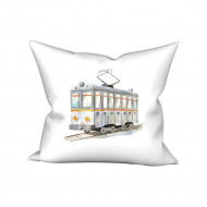 Obliečka na vankúšik Električka