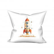 Obliečka na vankúšik Raketa