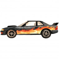 Nažehlovačka Auto drift čierne