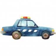 Nažehlovačka Policajné auto