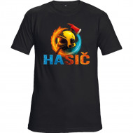 Tričko čierne Hasič II.