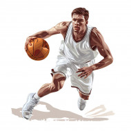 Nažehľovačka Basketbalista