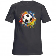Tričko čierne Futbal