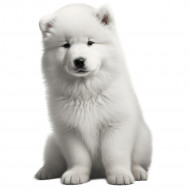 Nažehlovačka Samojed šteňa