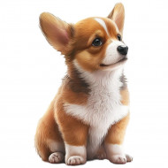 Nažehlovačka Corgi šteňa